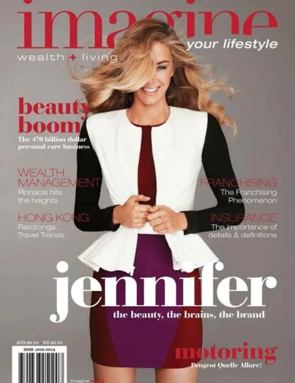An Imagine Your Lifestyle magazine cover