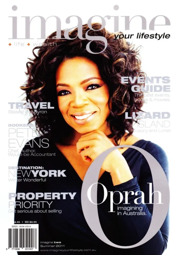 An Imagine Your Lifestyle magazine cover